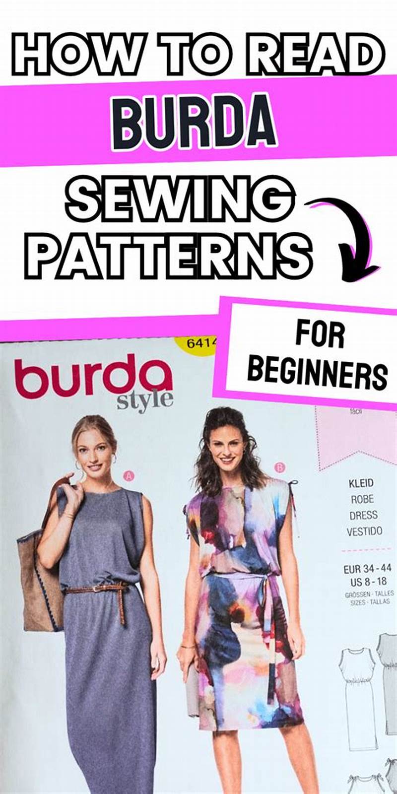 How To Read A Burda Pattern