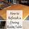 How-To-Refinish-A-Dining-Room-Table