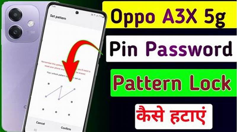 How To Remove Pattern Lock In Oppo