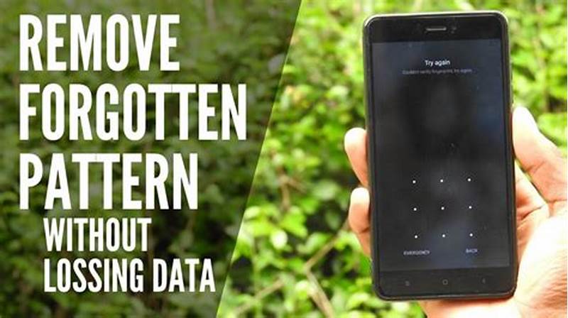 How To Remove Phone Pattern If Forgotten