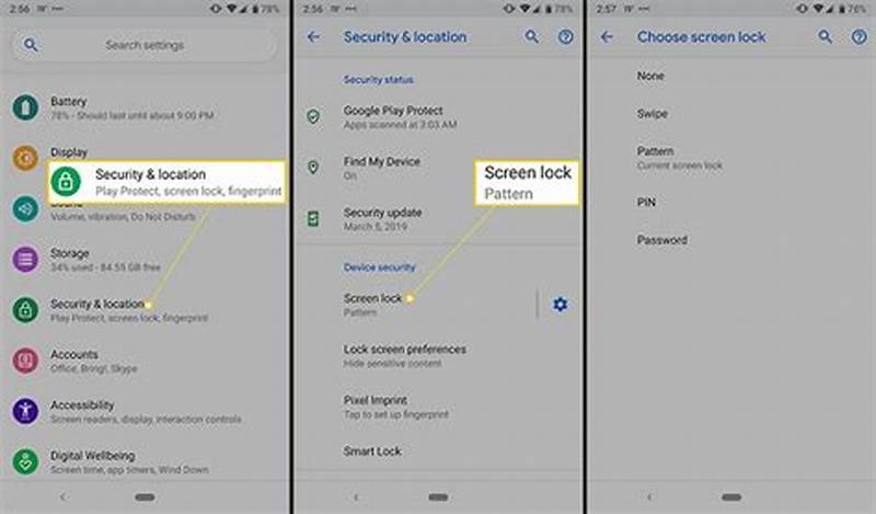 How To Remove Security Pattern From Phone