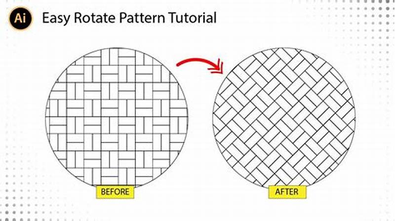 How To Rotate A Pattern In Illustrator