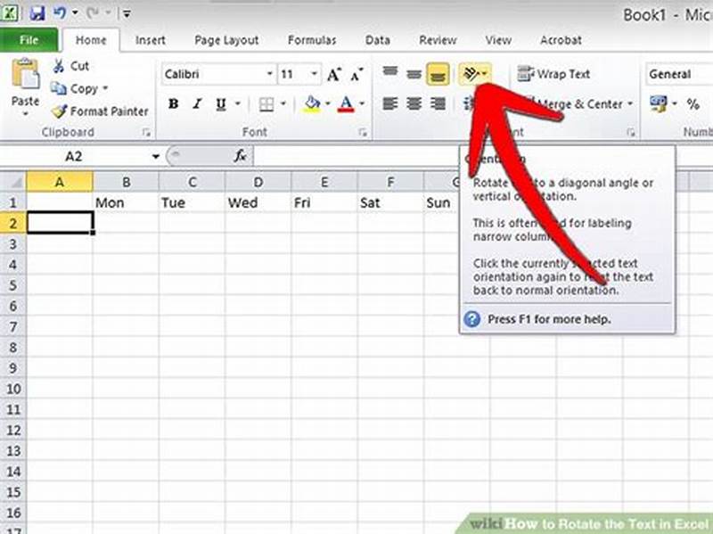 How To Rotate Text In Excel Chart