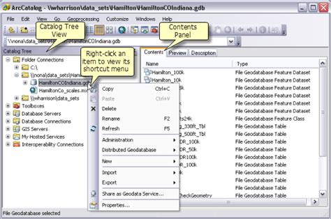 How To Save A Geodatabase In Arc Catalog