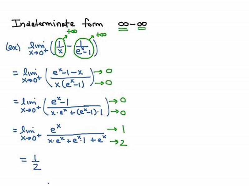 How To Solve Infinity Infinity Indeterminate Form