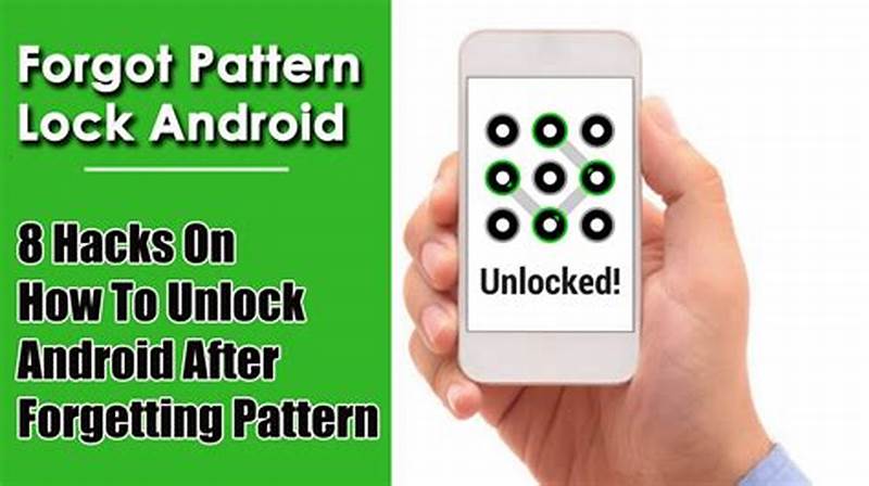 How To Unlock Phone After Forgetting Pattern