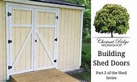 How to Build Shed Doors Step by Step