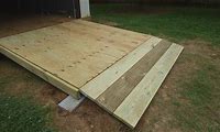How to Build a Ramp for a Garage Shed