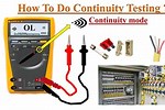 How to Check Continuity with Voltmeter