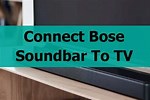 How to Connect Bose to Television