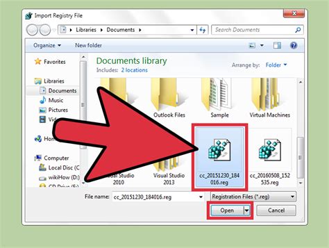 How to Copy From Registry File
