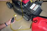 How to Drain Gas Out of Lawn Mower