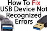 How to Fix Device Not Recognized