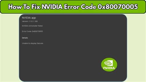 Method 1: Restart the Nvidia App and Services