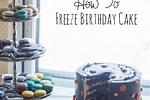 How to Freeze Birthday Cake