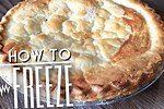 How to Freeze Homemade Pies
