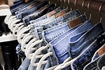 How to Hang Jeans On a Hanger
