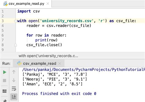 How to Import CSV File in Python