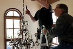 How to Install Dining Room Chandelier