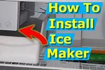 How to Install Ice Maker Kit
