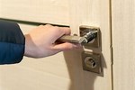 How to Lock a Door without a Lock