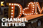 How to Make Channel Letters