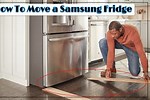 How to Move a Samsung Refrigerator
