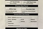 How to Order a Costco Cake
