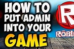 How to Put Admin Commands in Your Roblox Game