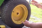 How to Remove Lawn Mower Tire From Rim