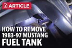 How to Remove a Gas Tank