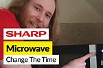 How to Set Clock On Sharp Microwave