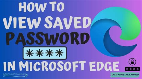 How to View Saved Passwords On Microsoft Edge
