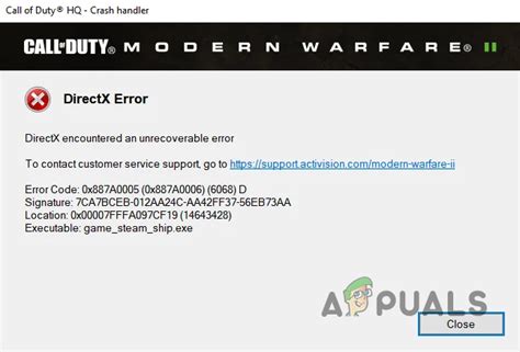 Step-by-Step Solutions to Fix COD DirectX Error
