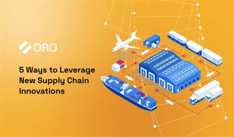 How to leverage the innovation capabilities in your supply chain through…