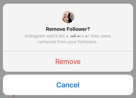 Removing Recently Followed Accounts