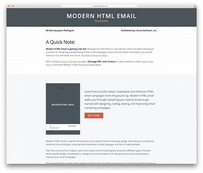 Html Email Template Code