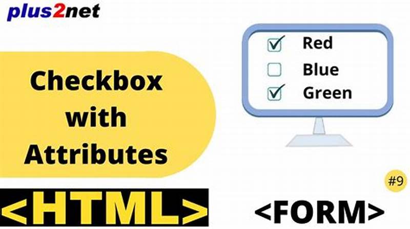 Html Form Checkbox