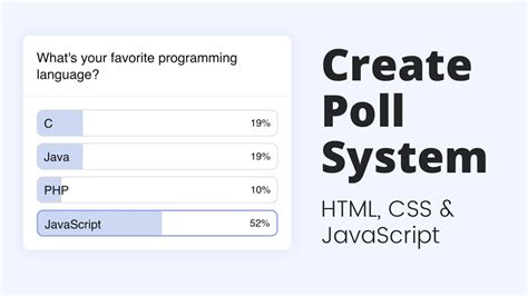 Html Poll Template