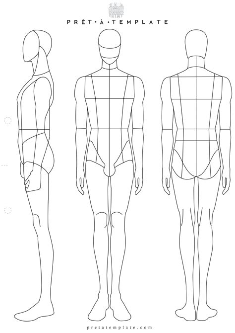 Human Template Drawing