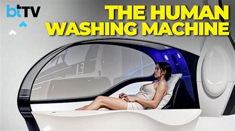 Human Washing Machine Now Available: A Spa-Like Reclining Shower Experience