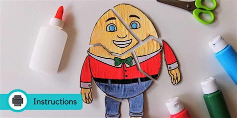 Humpty Dumpty Egg Template