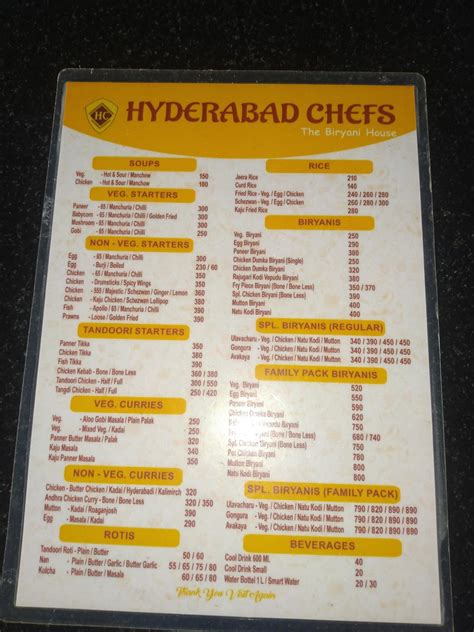 Hyderabad Chefs