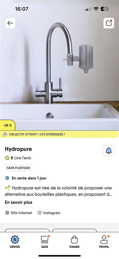 Hydropure à Bueil