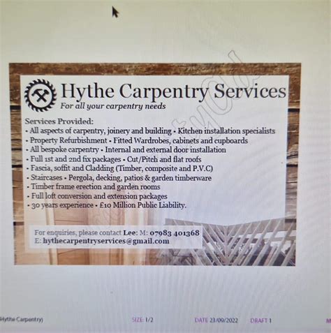 Hythe Carpentry & Joinery Ltd