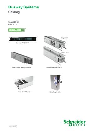 I Line Busway Catalog