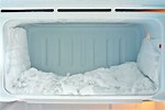 Ice at Bottom of Freezer