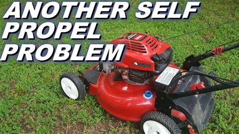 Identifying the Problem in a Self-Propelled Lawn Mower