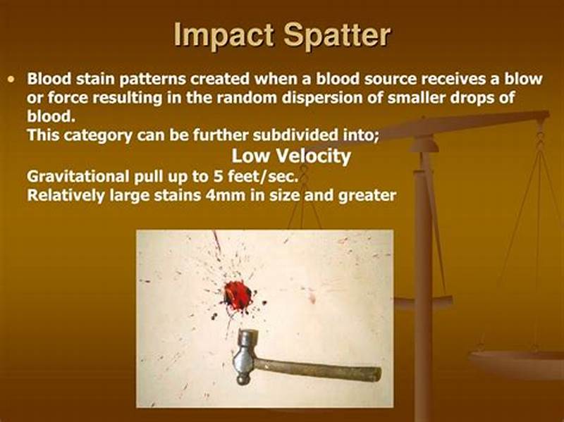 Impact Pattern Definition Forensics
