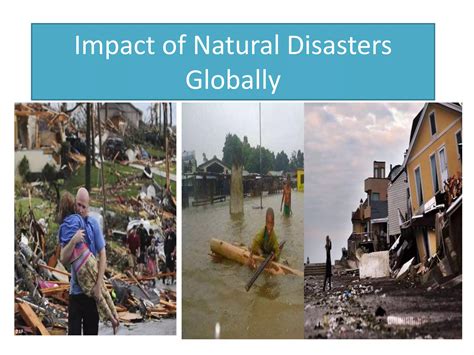 Impacts of Disaster